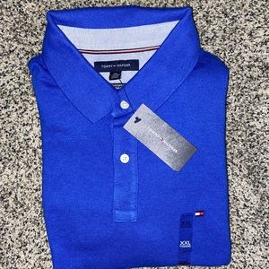 NWT Tommy Hilfiger Blue Short Sleeve Polo